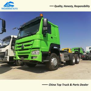 Quality 10 Wheel 70 Tons SINOTRUK HOWO 371HP Prime Mover Truck For Container Transport wholesale