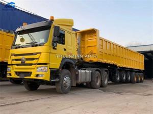Quality Truckman Brand Load Trail Dump Trailer For Ghana Bauxite Haulage Demand wholesale