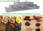 Microwave Chicken Powder Drying Equipment / Sensoning Powder Microwave Drying