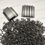 Customized Black Polyamide Nylon 66 Granules PA6 Plastic Material Granules