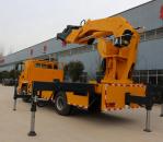 40t Small Knuckle Boom Crane Truck Folding Customized
