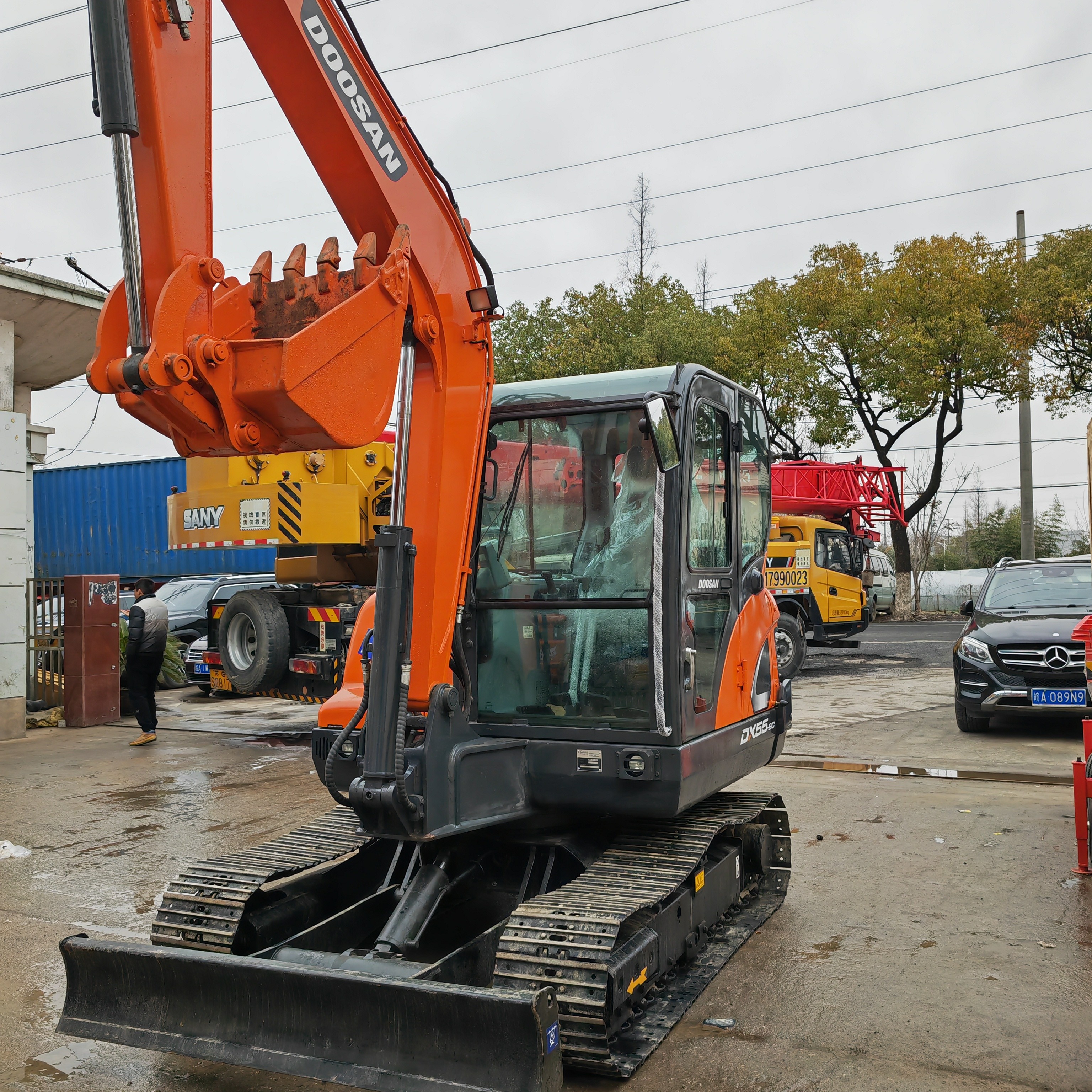 Crawler Excavator Second Hand DOOSAN DX55 DX60 Used Digger DOOSAN DH55 DH60