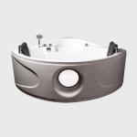 Alkali Free Fiberglass Custom Freestanding Bathtub Whirlpool Bubble Air Massage