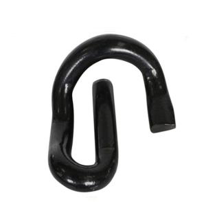 Quality 60 Si2mn Elastic Rail Clip 55Si2Mn Material OEM ODM Black Color wholesale