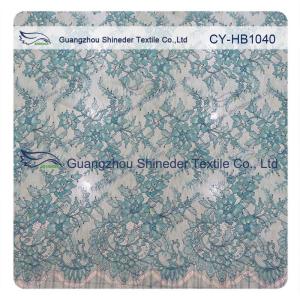 Quality Coloured Elegant Chantilly Lace Wedding Dresses French Lace Fabric wholesale