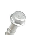 Flat Head 12mm Plain Finish Concrete Anchor Bolts 11.3x100 for Sturdy Concrete
