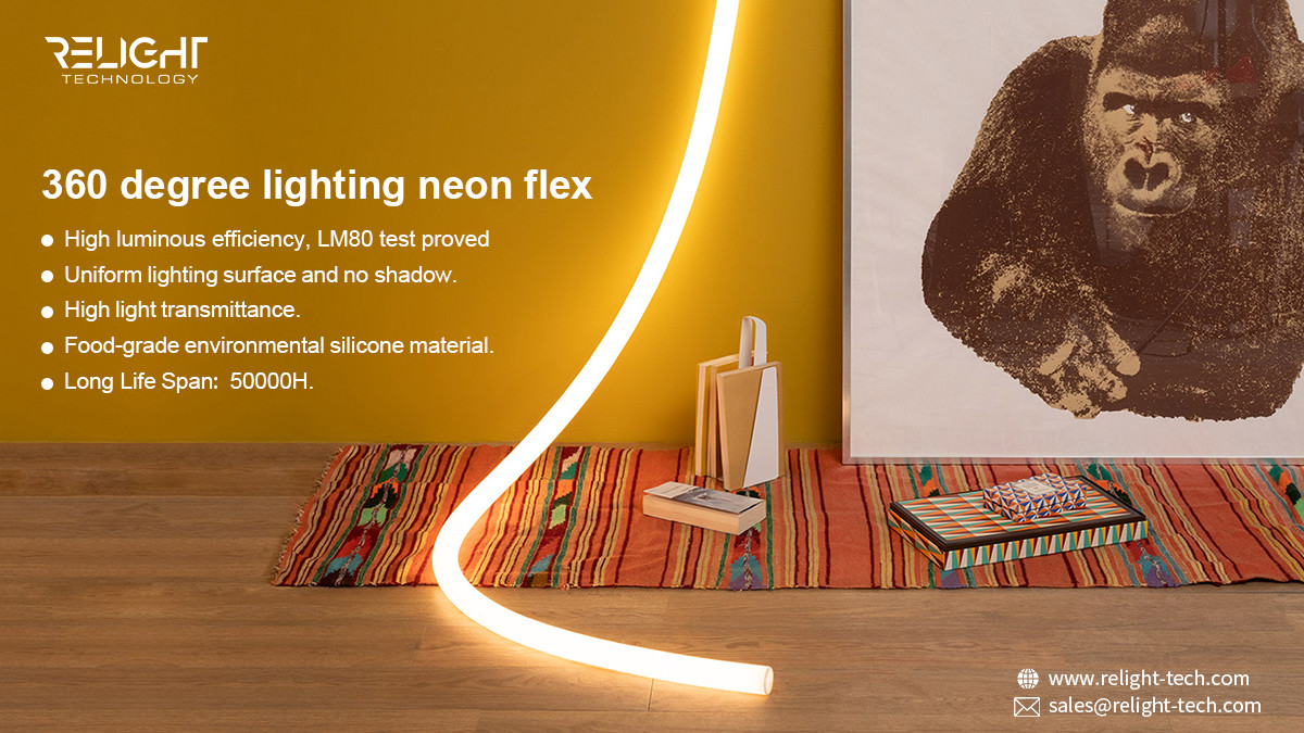 360 Degree NEON LED Strip Light No Dark Area Ip65 Rgb Rgbw Dmx512