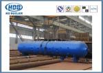 Non Toxic Floor Standing Boiler Steam Drum For CFB Boiler Corrosion Resistance