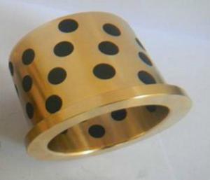 Quality Durable Copper Graphite Bronze Bushing Good Abrasion Resistant Long Lifespan wholesale