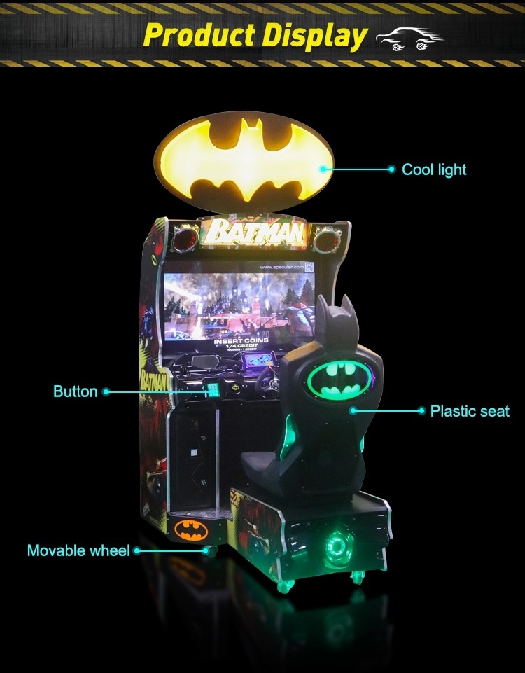 380W Electronic Racing Car Driving Arcade Machine Simulator For Game Center ​