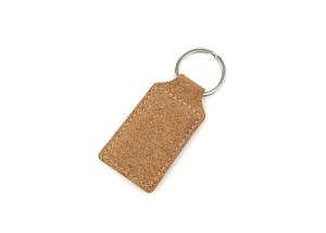 Quality Cork Engraved Leather Keychain wholesale