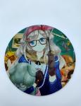 Fashion Custom Shaped Rubber Keychains PVC Material Anime Themed