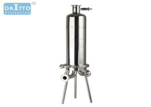 Quality Pharmaceutical Single Bag Filter Housing , Cartridge Filter Housing 1/4” NPT Vent wholesale