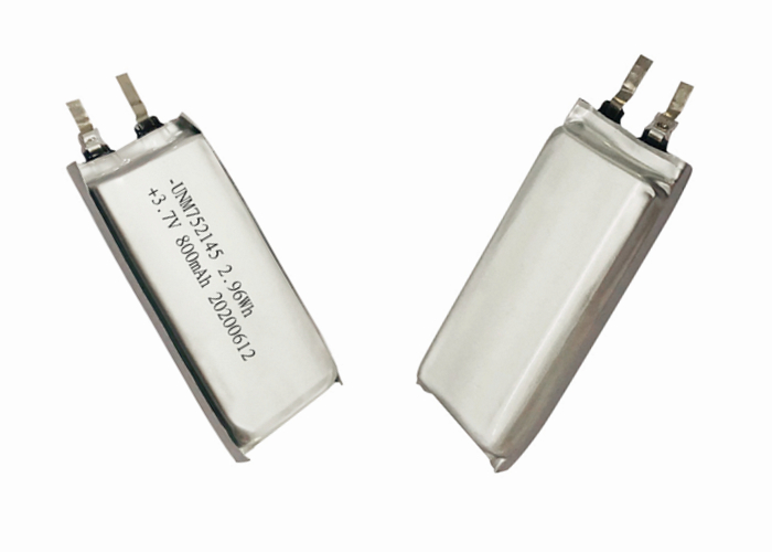 MSDS Approved 3.7V 800mAh Rechargeable Lithium Polymer Battery 752145 for Wearable Devices