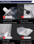 Food Grade Stand Up Plastic Drink Liquid Spout Pouch For Wine Milk Juice