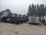 Second-Hand Cargo Vehicle Trailer Head Tractor Truck with Euro 2 Emission