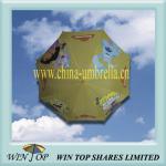 18" Promotion Children Yellow Umbrella