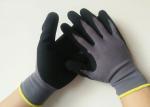 Black Extreme Cold Weather Work Gloves , Workman'S Thermal Safety Gloves