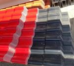 600 To 1500mm Zinc Coating Metal Steel Blue Tile 0.12MM To 1.2MM