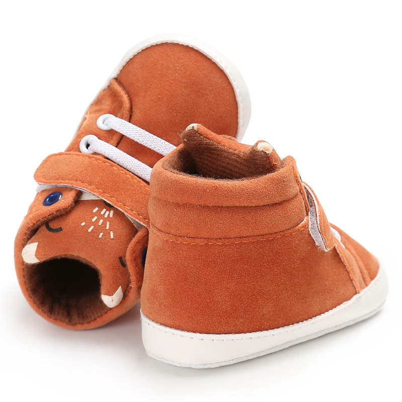 New designed Cotton fabric Cute Cartoon 0-2 years prewalker shoes baby