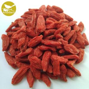Quality Amorberry China NingXia dried Goji berry Chinese Organic Sweet taste and Dried Style Goji Berries wholesale
