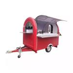 Red Yellow Blue Mobile Food Truck Specialized Fast Food Truck