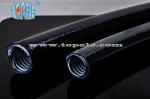 corrugated flexible conduit Grey / Black PVC Coated Electrical Galvanized Steel
