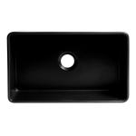 33 Inch Drop In Matte Black Bathroom Farmhouse Sink Double Bowl Kitchen