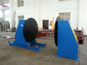 Quality Head Tail Stock Welding Positioner , Welding Turn Table For Flange Elbow Welding wholesale