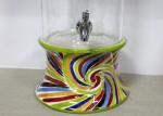 Colorful Design Ceramic Houseware Yellow Porcelain Ceramic Drink Dispenser