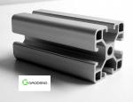 Powder Coated Industrial Aluminum Extrusion ISO9001