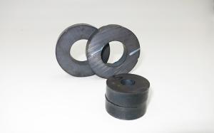 Quality Ceramic Ferrite Ring Magnet For Subwoofer Speaker 150mm x 100mm x 25mm wholesale