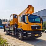 cheap 50 m High-altitude Operation Truck aerial platform work vehicles for sale
