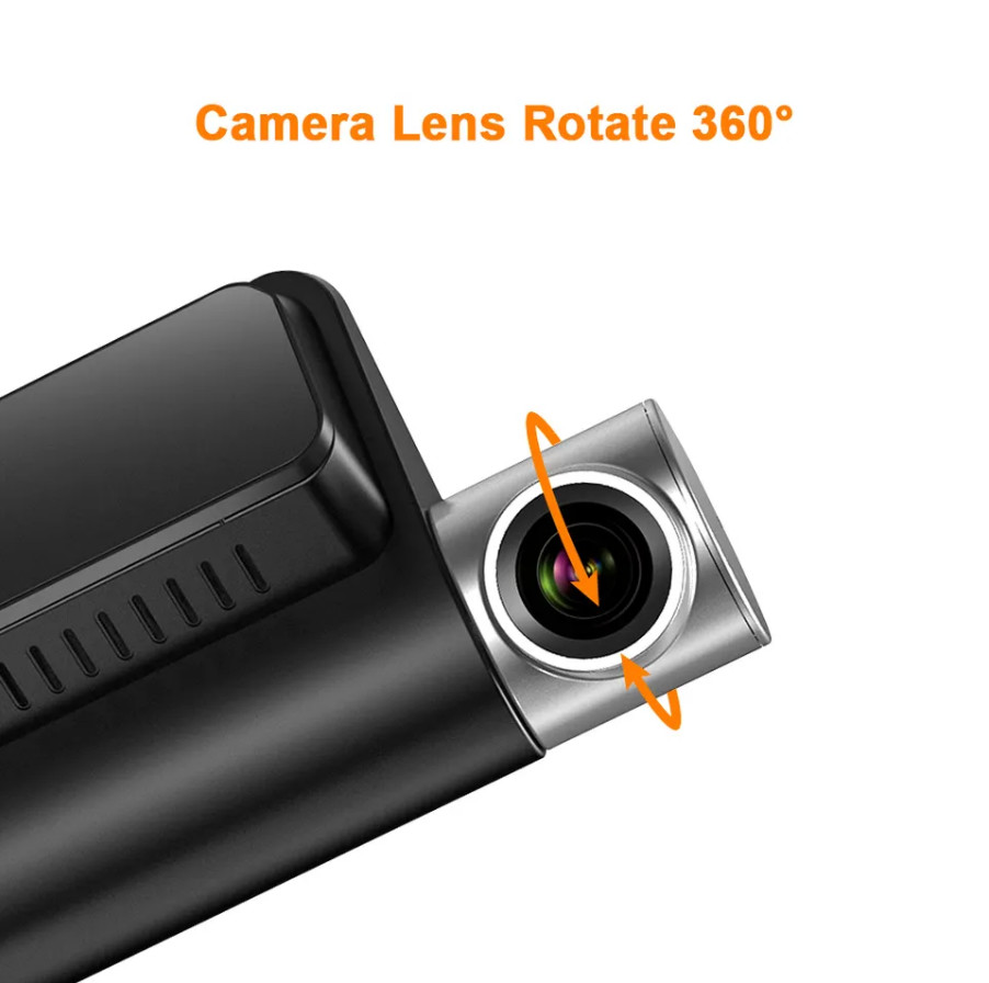 2 Inch 4K GPS Dash Cam Auto Driving Recorder Car DVR Rear View