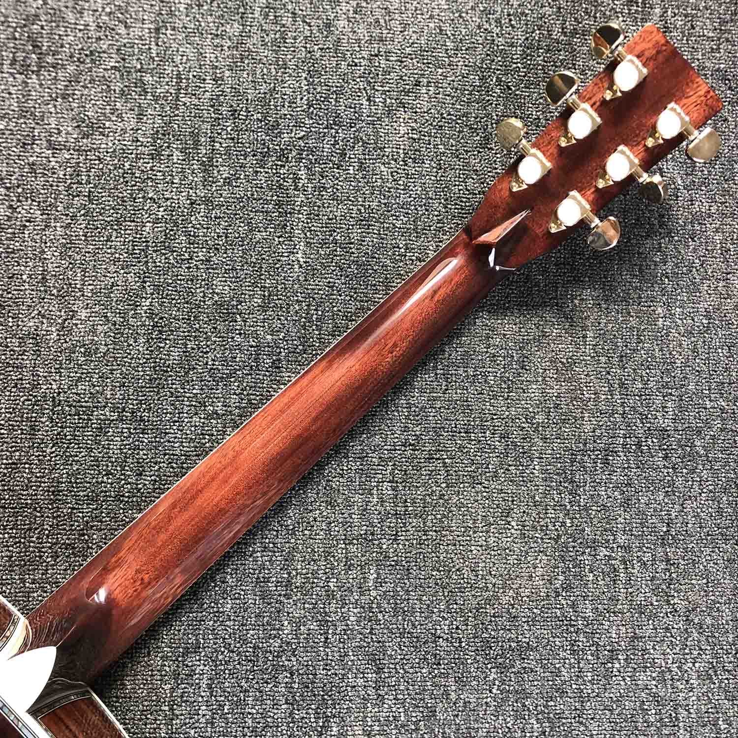 Solid Cedar Top D45lc Dreadnought Classic Acoustic Guitar with Pickup 301