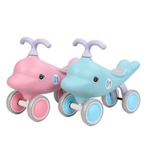 Quality G.W 2.2kg Cute Ride On Old Kids Mini Baby No-Peda 4 Wheel Balance Bikes Car for Kids wholesale