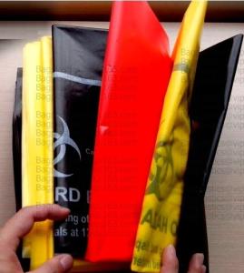 Quality Biohazard Bags, LDPE bags, HDPE bags, LLDPE bags, Yellow bags, Red bags, Blue bags, sacks wholesale