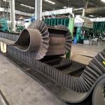 Impact Resistance Rubber Multi Ply Textile Corrugated Sidewall Conveyor Belt