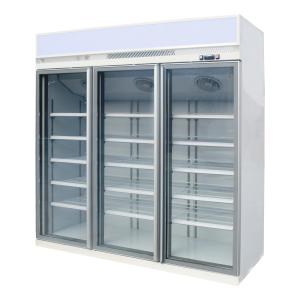Quality R404a 1260L Triple Glass Door Merchandiser Freezer wholesale