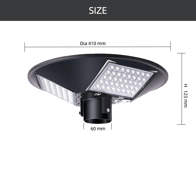 Chinese factory Led outdoor lighting solar power Light control + body induction solar light for street lighting