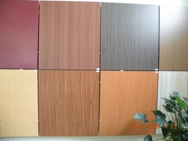 0.3mm Wooden Aluminium Composite Panel Sheet For Decoration Curtainwall 1220