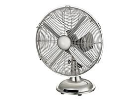 Quality Decorative 12 Inch Desk Retro Chrome Fan Strong Wind For Australian Market wholesale