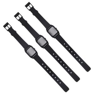 Quality Skin Friendly Silicone Rubber Wristband , Silicone Watch Strap 24mm wholesale