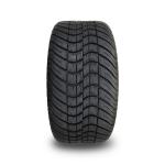 12 Inches Machiend/Black Golf Cart Wheels And 215/35-12 DOT Street Tires Combo 4