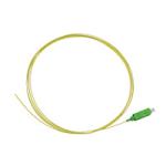Yellow PVC / LSZH 0.9mm Simplex 1550nm SC APC Pigtail Fiber Optic