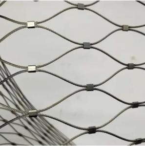 Quality 1.5mm 2.5mm 3.5mm Decorative Screen Mesh 304L 316L Stainless Steel Rope Mesh wholesale