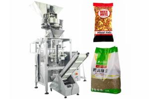 Quality Volumetric Filler Almond Packing Machine , Automatic Seeds granule Packing Machine wholesale