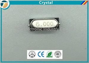 Quality 18PF SMD Crystal Passive Electronic Components 30ppm 6.0000MHZ wholesale