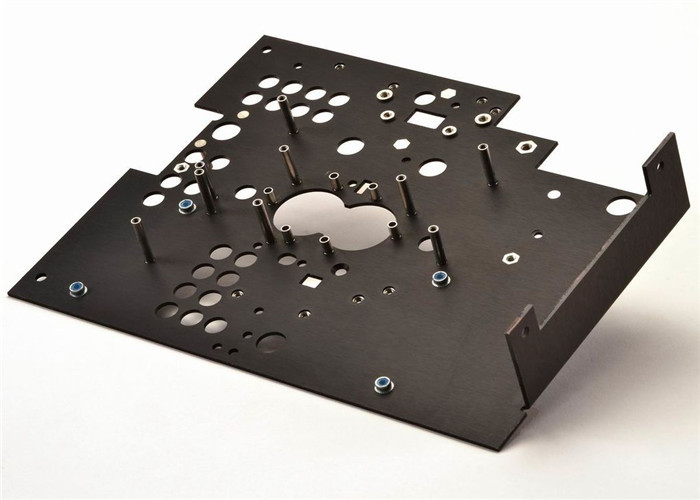 Brushed Metal Stamping Accessories , Aluminum Stamping Process For Computer