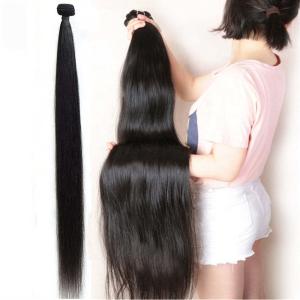 Quality 40 Inch Long Straight 100% Raw Hair Bundles 10A Brazilian Virgin Human Braiding Hair wholesale